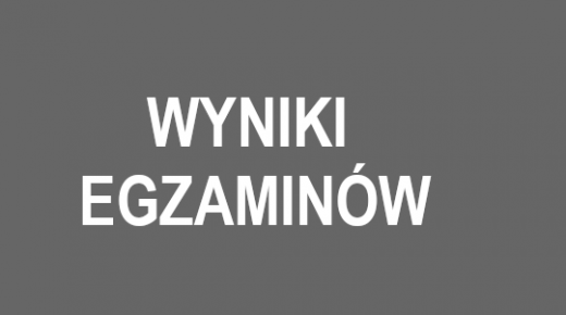 Wyniki egzaminu dojrzałości oraz egzaminów zawodowych