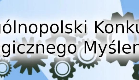 Małgorzata Kułach z klasy 2 F zdobyła wyróżnienie w Ogólnopolskim Konkursie Logicznego Myślenia