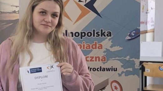 Paulina Krużel finalistką Ogólnopolskiej Olimpiady Logistycznej