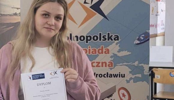 Paulina Krużel finalistką Ogólnopolskiej Olimpiady Logistycznej