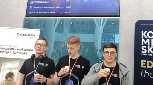 SUKCES INFORMATYKÓW - 3. miejsce w finale konkursu CyberSkiller Challenge