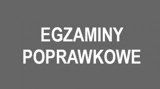 Egzaminy poprawkowe z obowiązkowych zajęć edukacyjnych