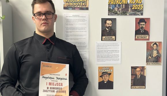 Sukces literacki ucznia technikum informatycznego!