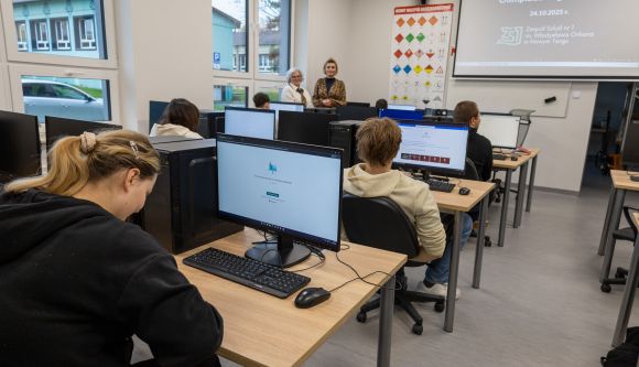 Logistycy z naszej szkoły w etapie okręgowym Ogólnopolskiej Olimpiady