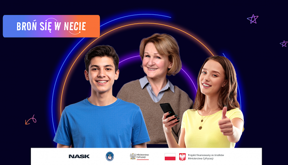 Finaliści konkursu „Broń się w necie” - drużyna z naszej szkoły!